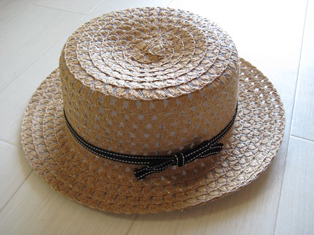 沖縄旅行用の帽子